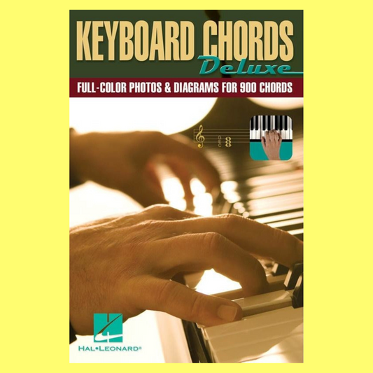 Keyboard Chords Deluxe Mini Book - A Must Have For Students & Players