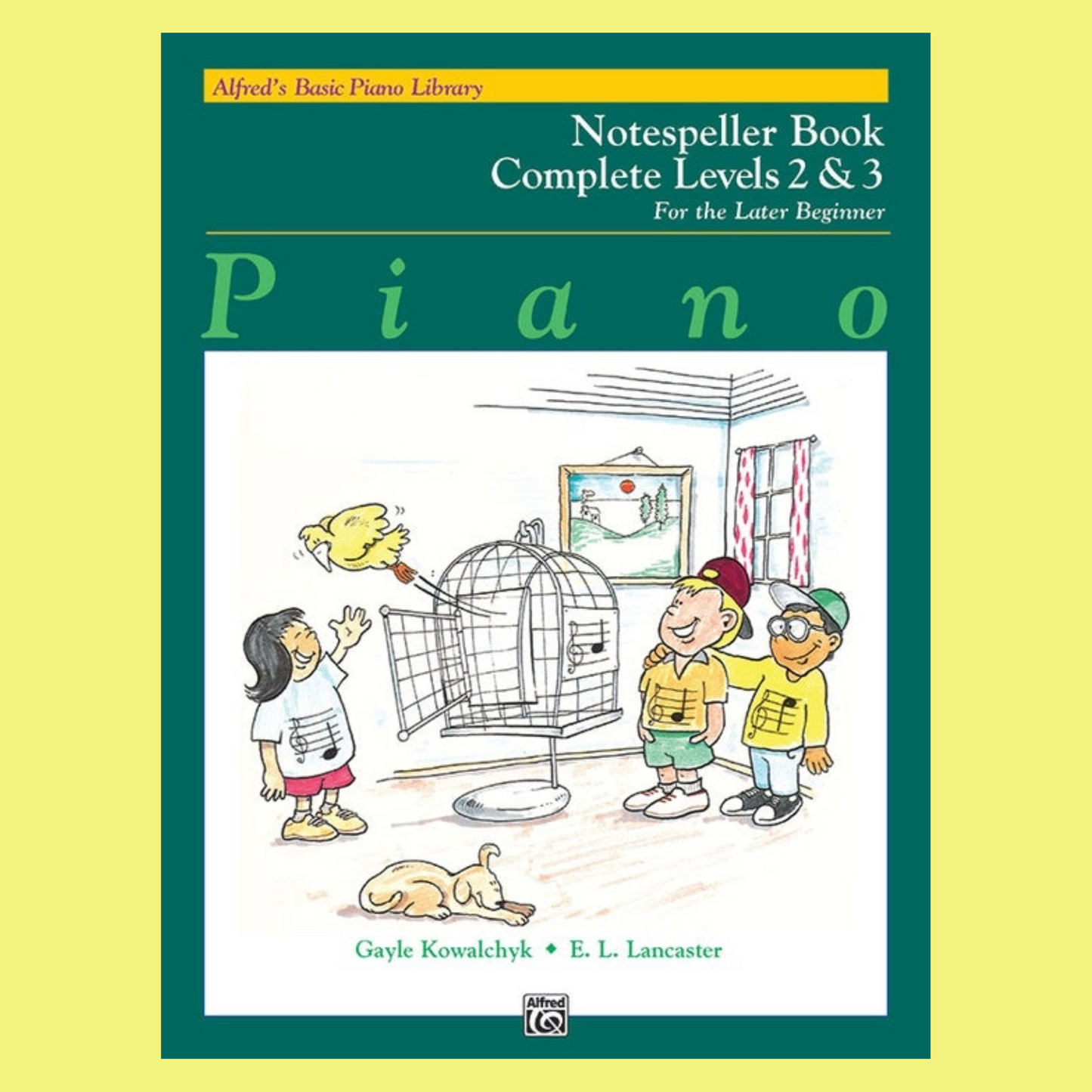 Alfred's Basic Piano Library - Notespeller Book Complete Level 2 & 3