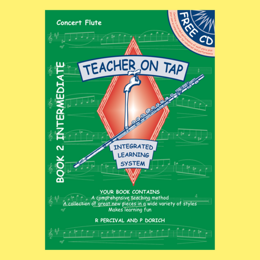 Teacher On Tap - Flute Book 2 (Book/CD)