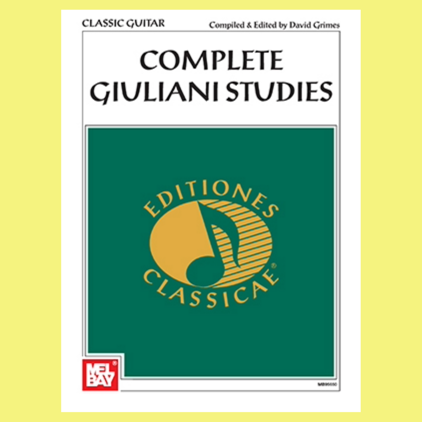 Complete Giuliani Studies For Guitar Book