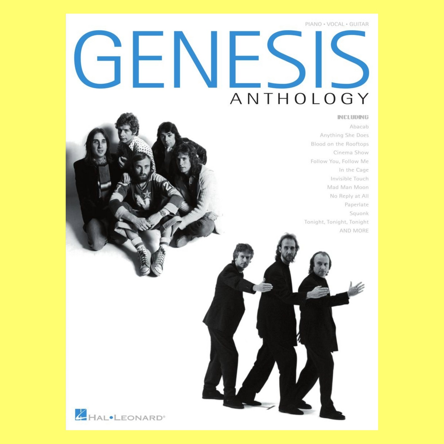 Genesis Anthology Piano/Vocal/Guitar Songbook (54 Songs)