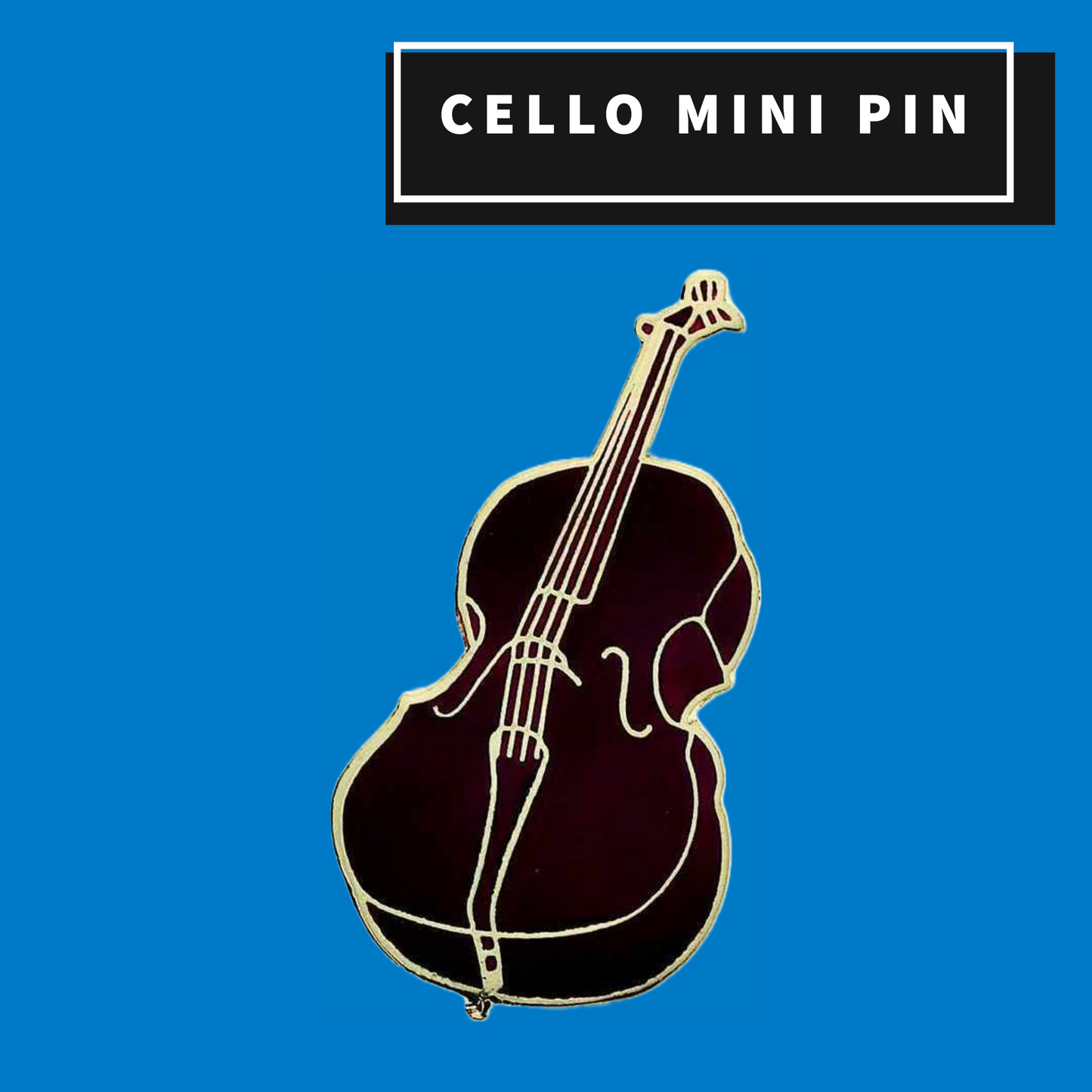 Cello Mini Pin