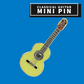 Classical Guitar Mini Pin