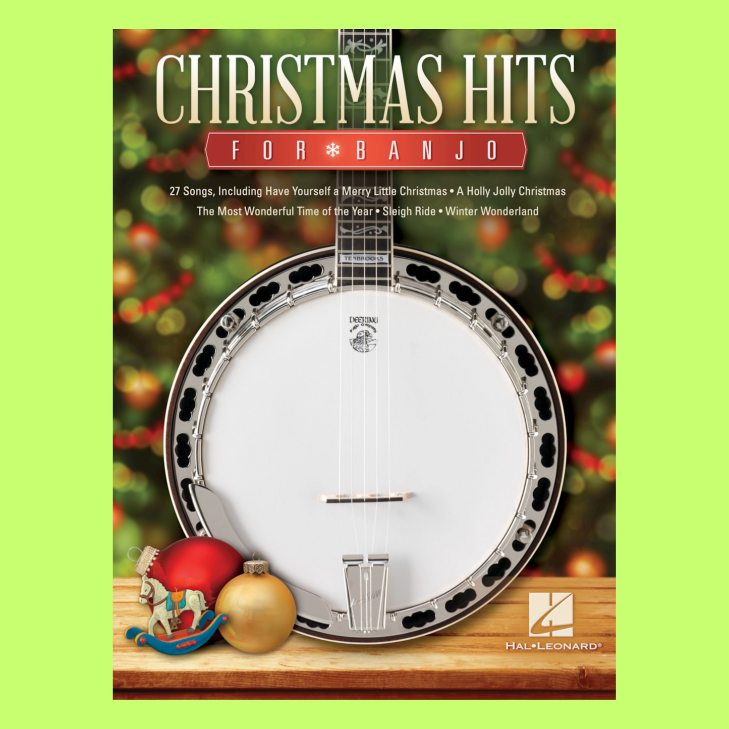 Christmas Hits For Banjo Book