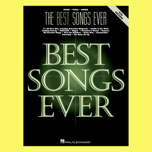 The Best Songs Ever PVG Book (9th Edition)