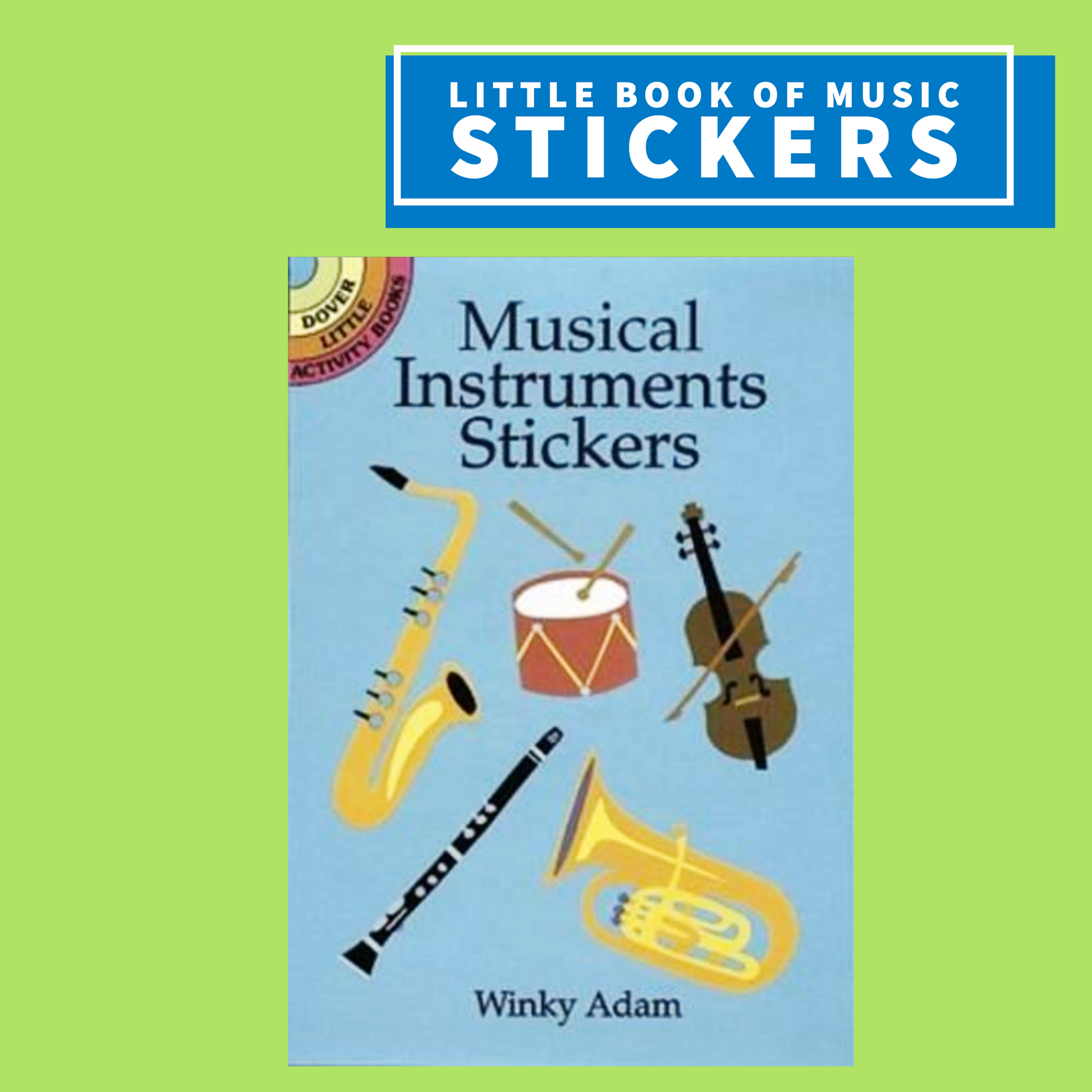 Little Book of Musical Instrument Stickers