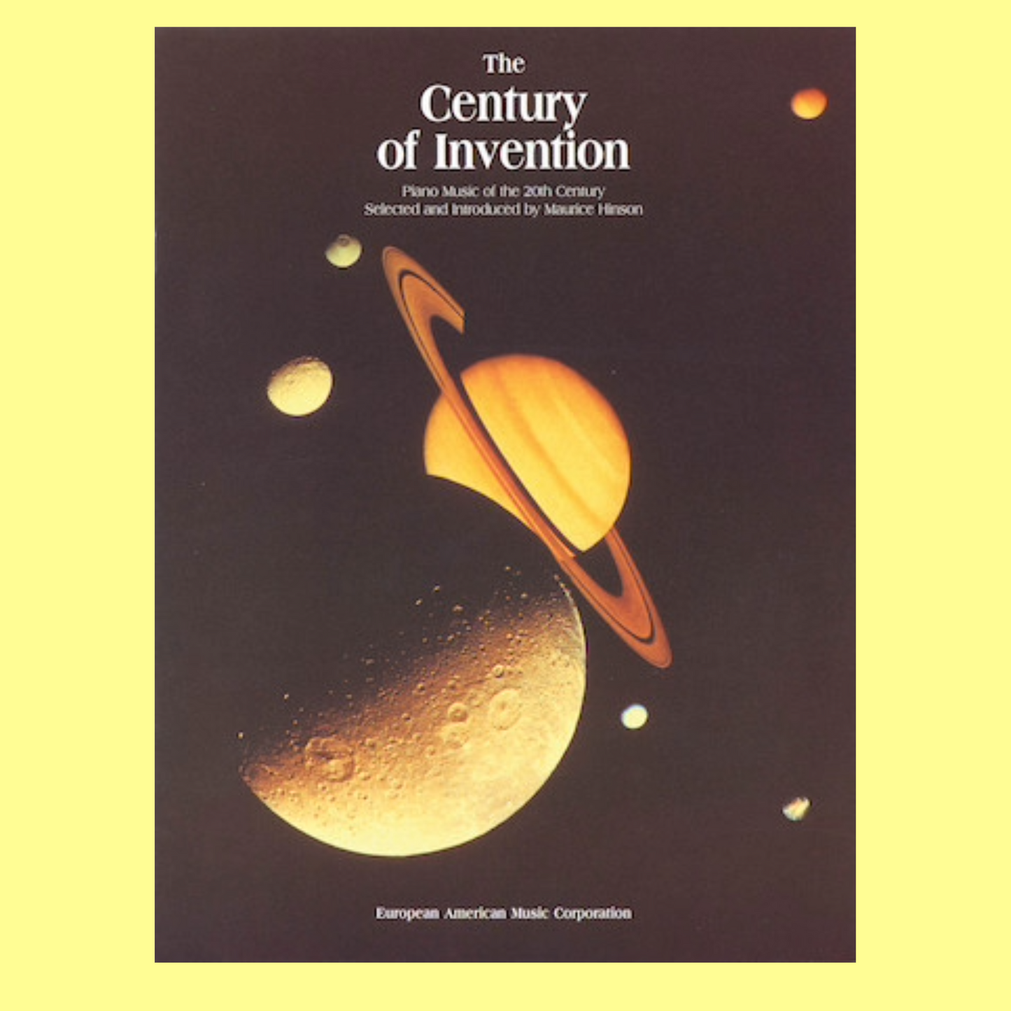 The Century Of Invention Piano Book