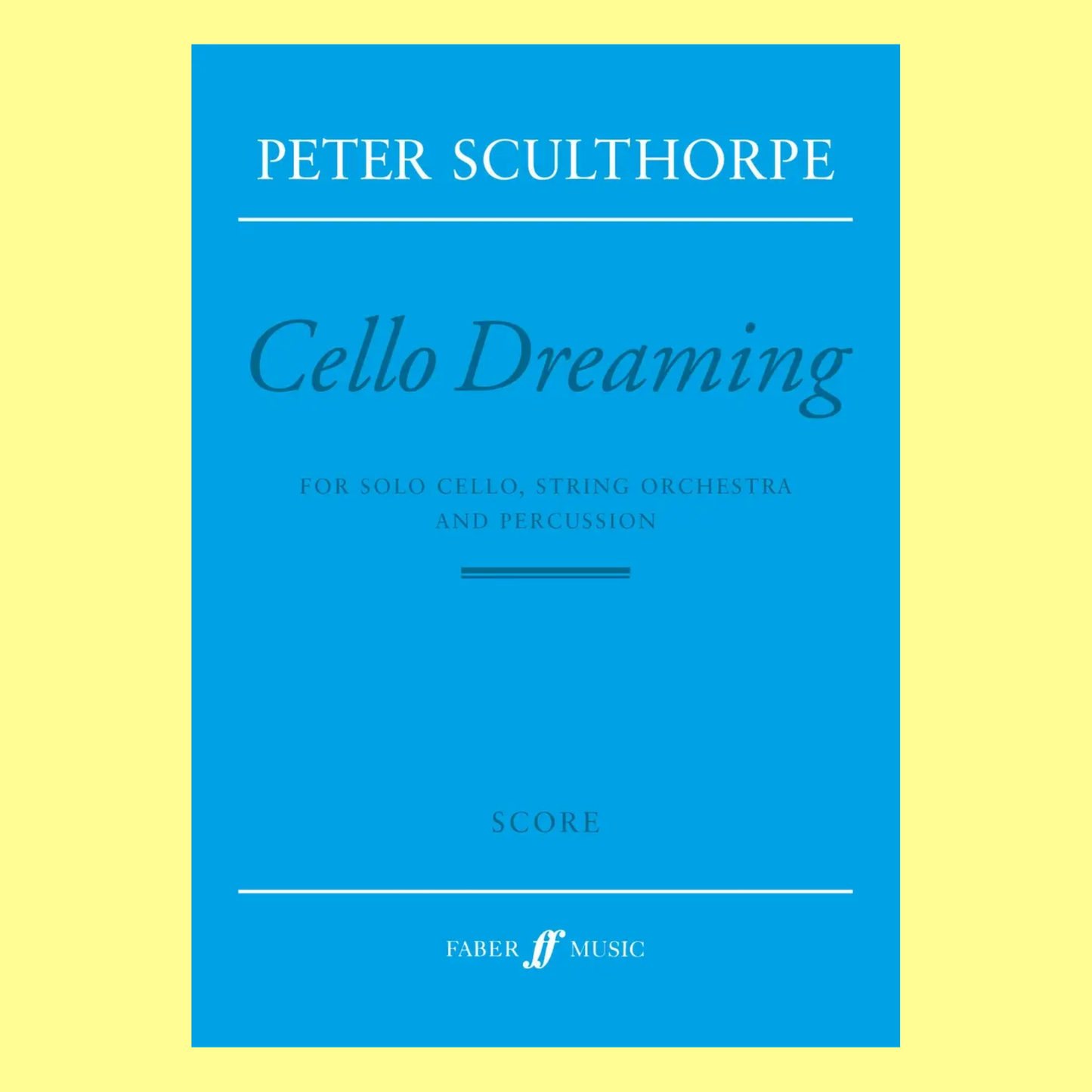 Peter Sculthorpe - Into the Dreaming for Cello Solo Sheet Music