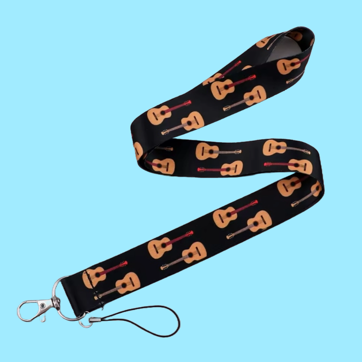 Mini Guitar Lanyard - (45cm)