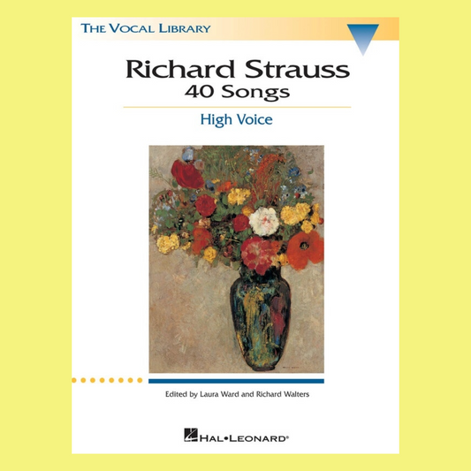 Richard Strauss 40 Songs Book - High Voice