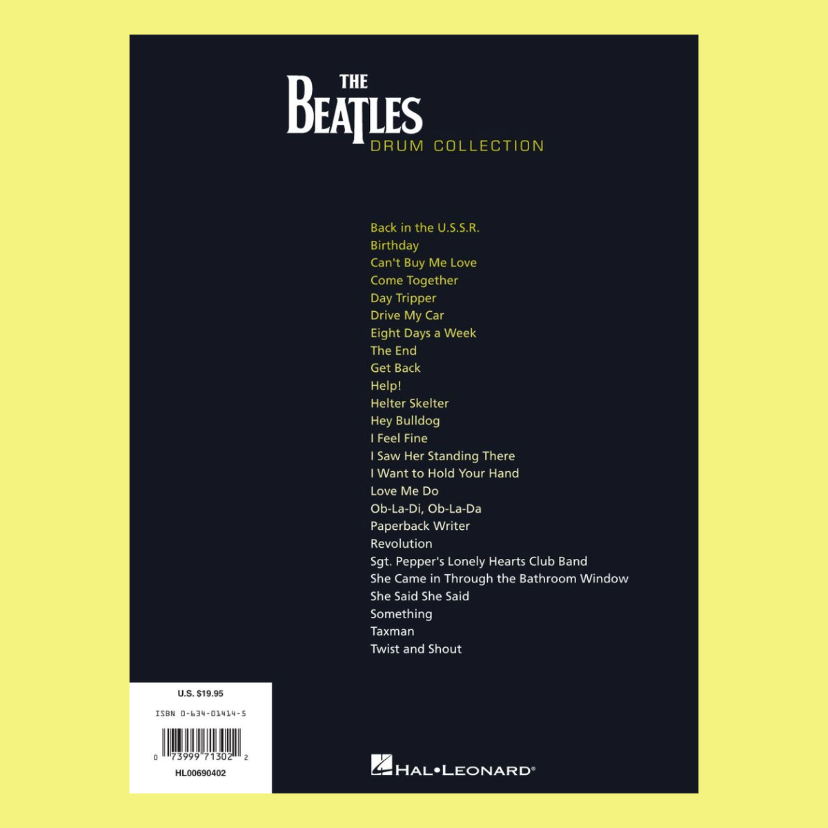 The Beatles Drum Collection Book (Recorded Versions)