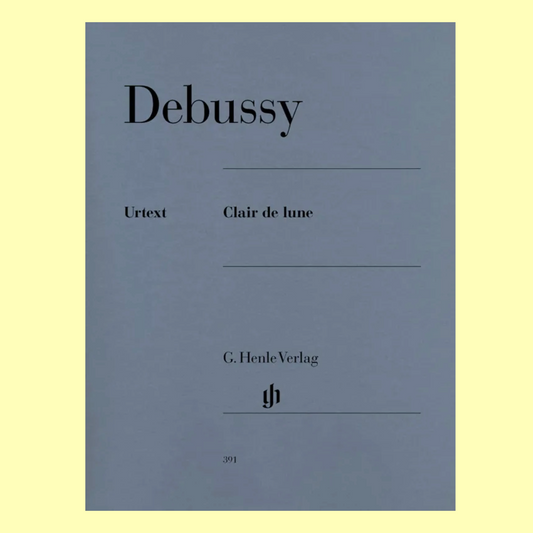 Claude Debussy - Clair De Lune Piano Book (Urtext Edition)