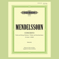 Mendelssohn - Concerto D Minor Violin with Piano Book