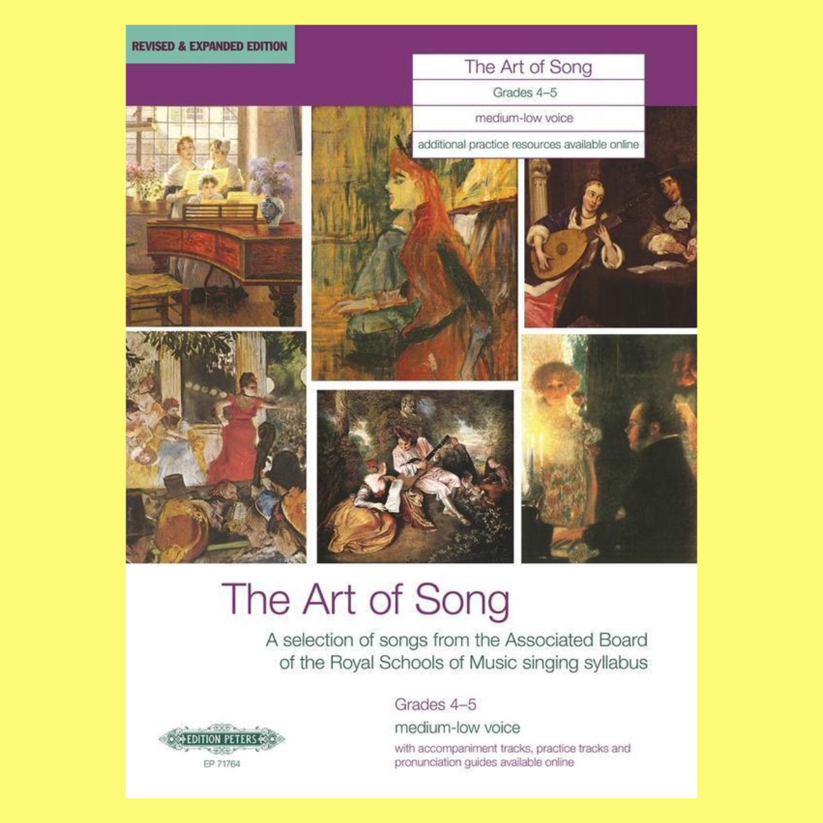 The Art Of Song: Grade 4-5 Medium Low Voice with Piano Accompaniment (Revised Edition)