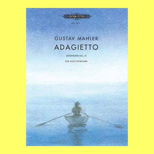 Gustav  Mahler - Adagietto From Symphony No 5 For Piano Solo Book