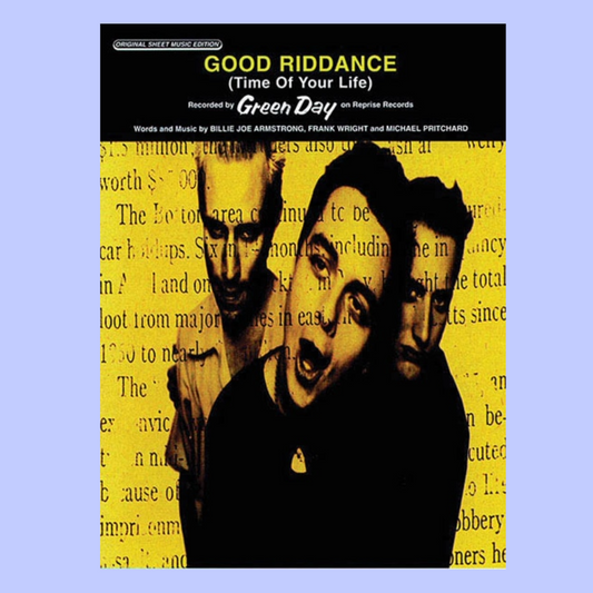 Green Day - Good Riddance (Time Of Your Life) PVG Sheet Music