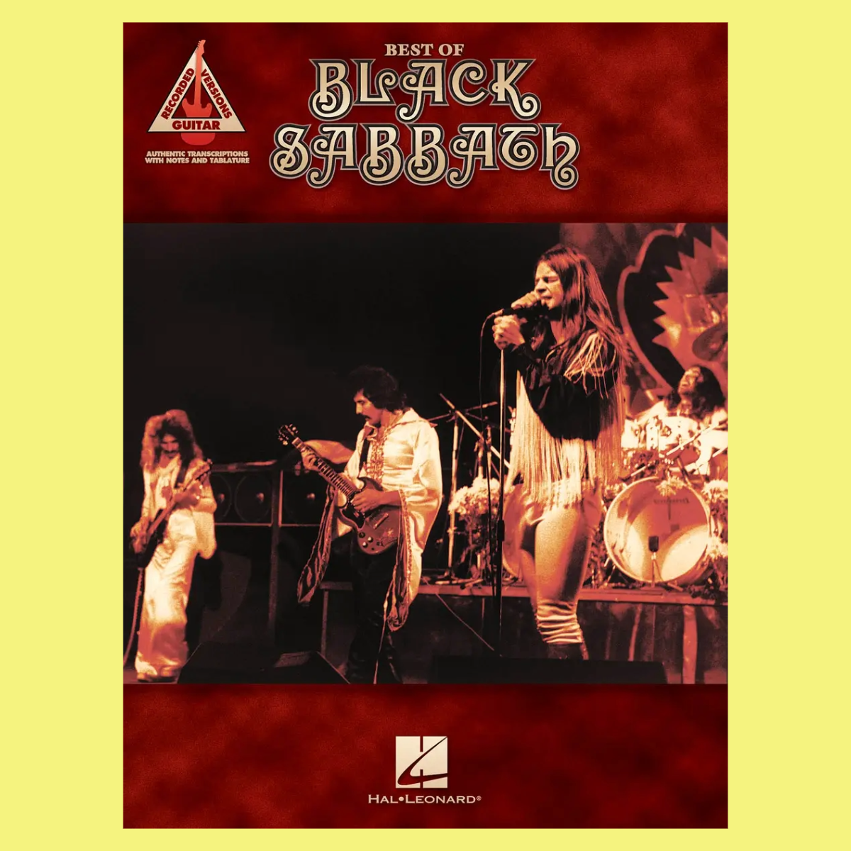 The Best Of Black Sabbath Guitar Tab Book