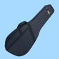 DCM Premium PFD Poly-Foam Lightweight Black Dreadnought Guitar Case