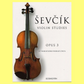 Sevcik - 40 Variations Opus 3 Violin Book (New Edition)