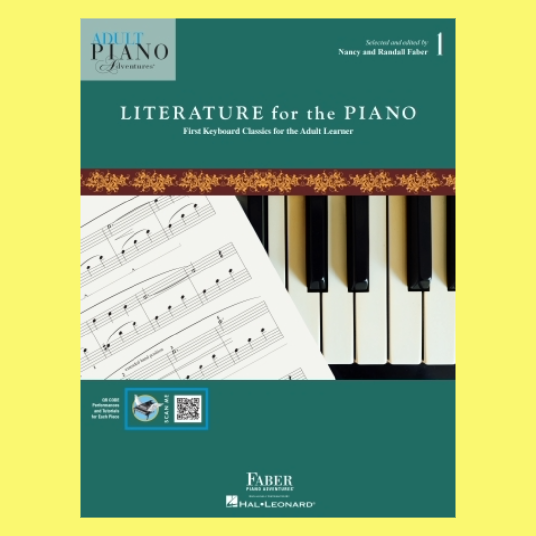 Adult Piano Adventures Literature for the Piano - Book 1 (Book/Ola)