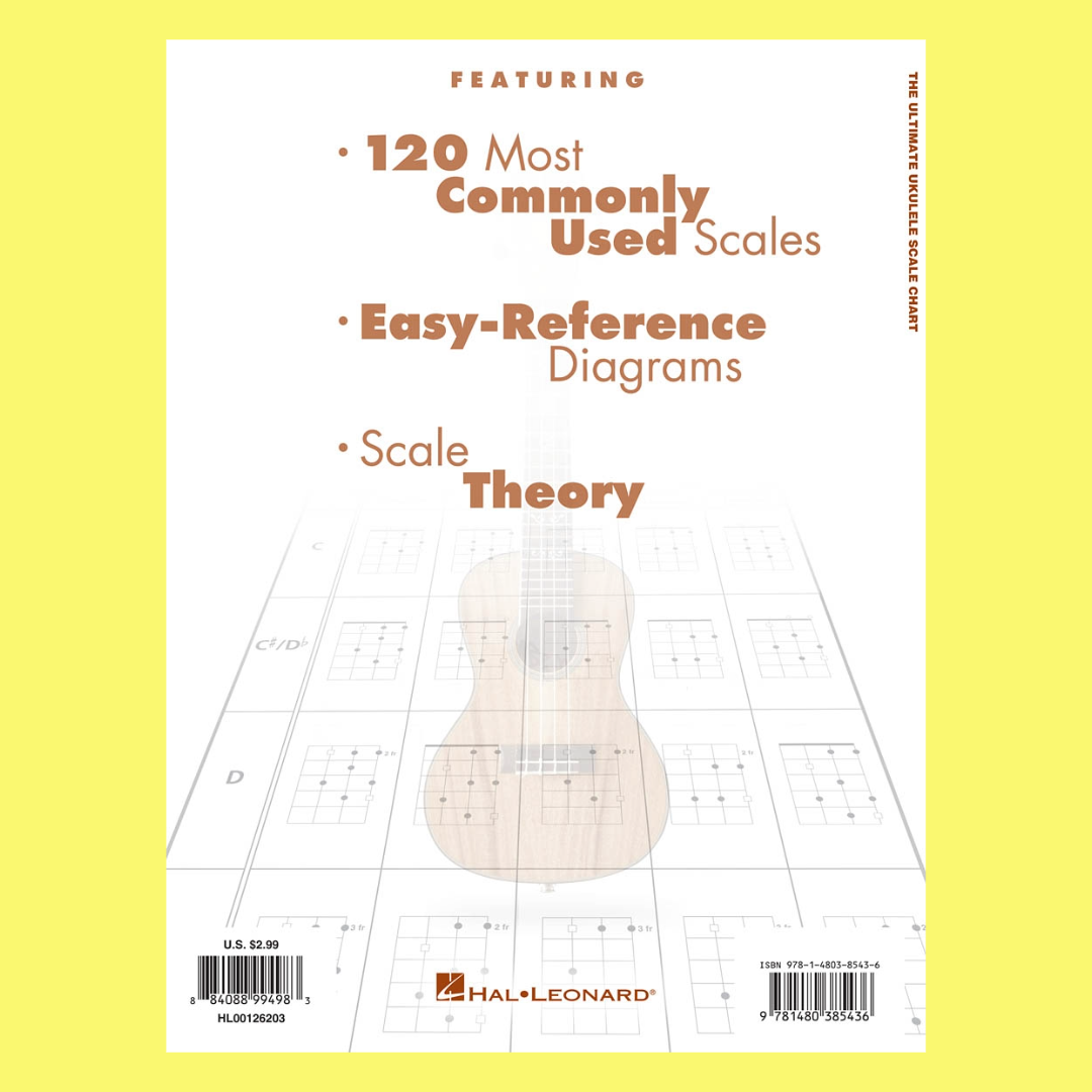 Ultimate Ukulele Scale Chart