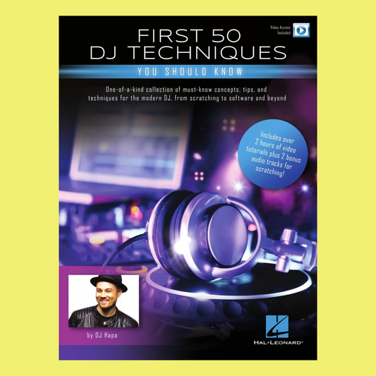 First 50 Dj Techniques You Should Know Book/Olm