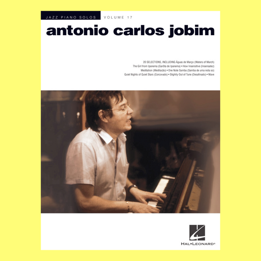 Antonio Carlos Jobim - Jazz Piano Solos Volume 17 Book