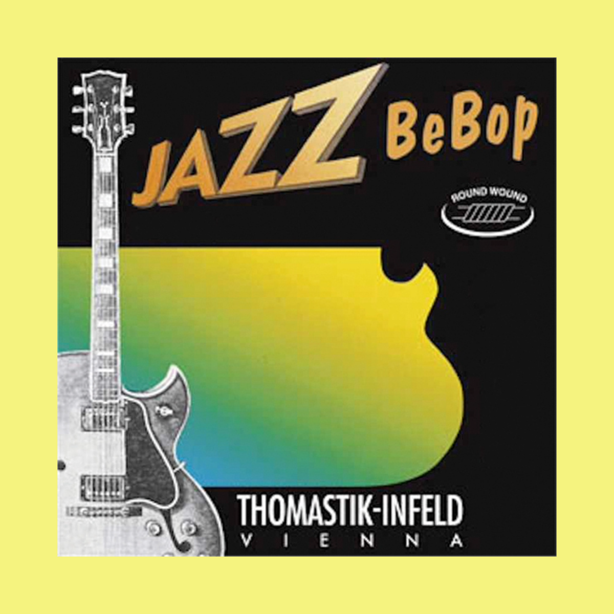 Thomastik BB113T Bebop Roundwound Tin Plated Trebles Guitar String Set 13/53