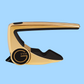 G7 Performance 2 Classic Guitar Capo - Gold