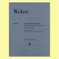 Weber - Concertino Op 26 Clarinet/Piano