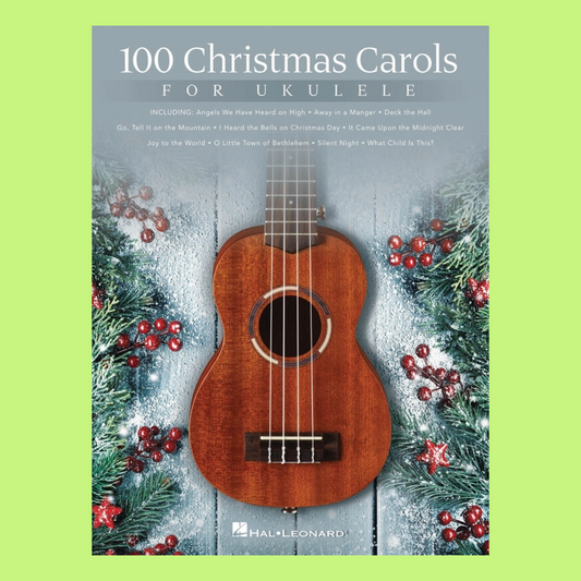 100 Christmas Carols For Ukulele Book