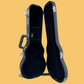 Black Concert Ukulele Wood Case