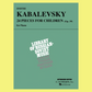 Dmitri Kabalevsky - 24 Pieces For Children Op 39 Piano Book