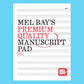 Premium Quality Manuscript Pad - 12 Staves (96 Pages)