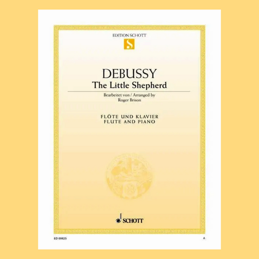 Claude Debussy - Little Shepherd Flute with Piano Accompaniment Sheet Music