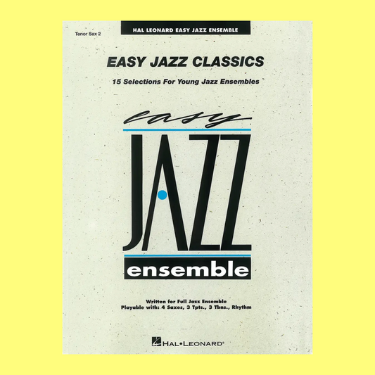 Easy Jazz Classics - Tenor Saxophone 2 Parts Book