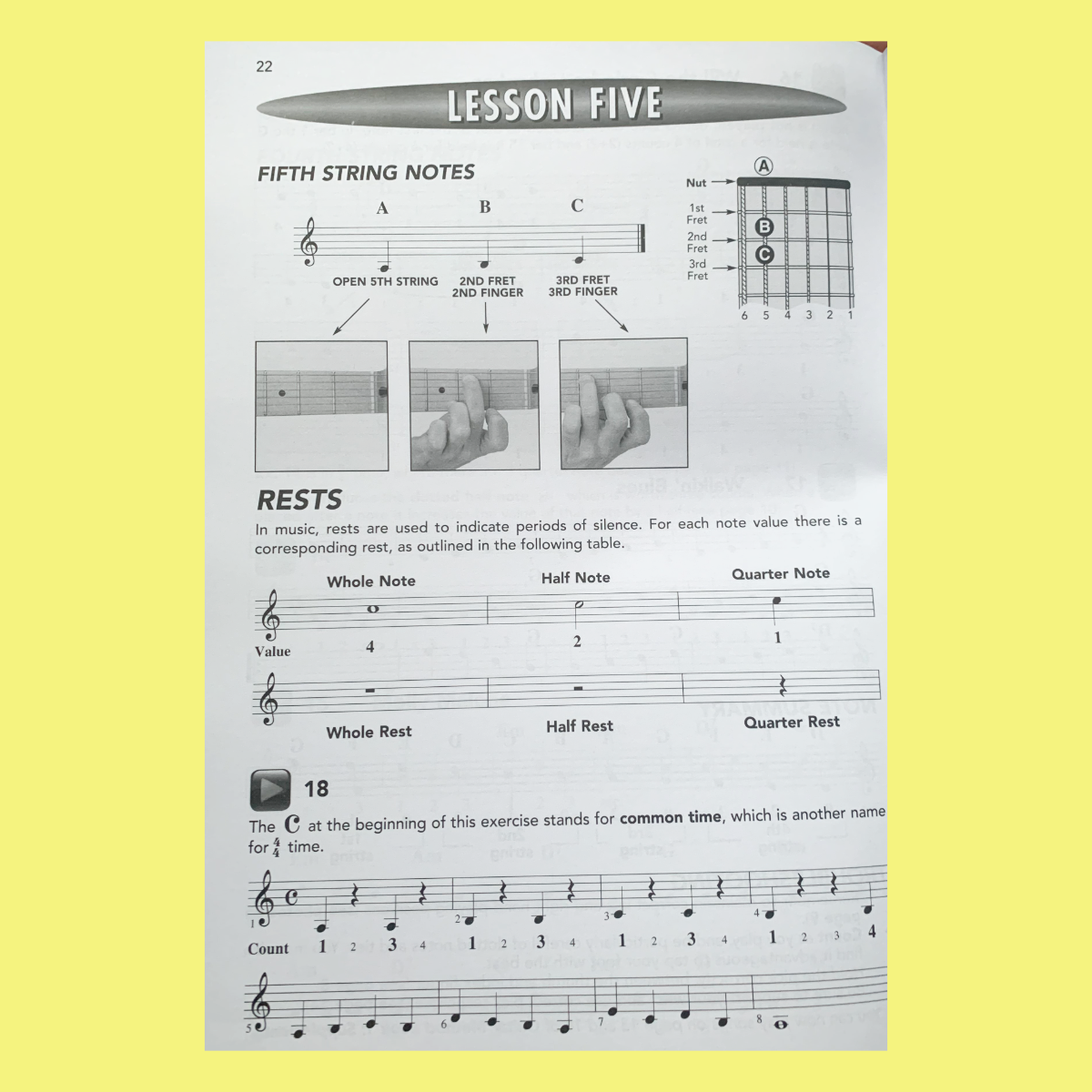 Progressive Guitar Method Book 1 (Book/Ola)