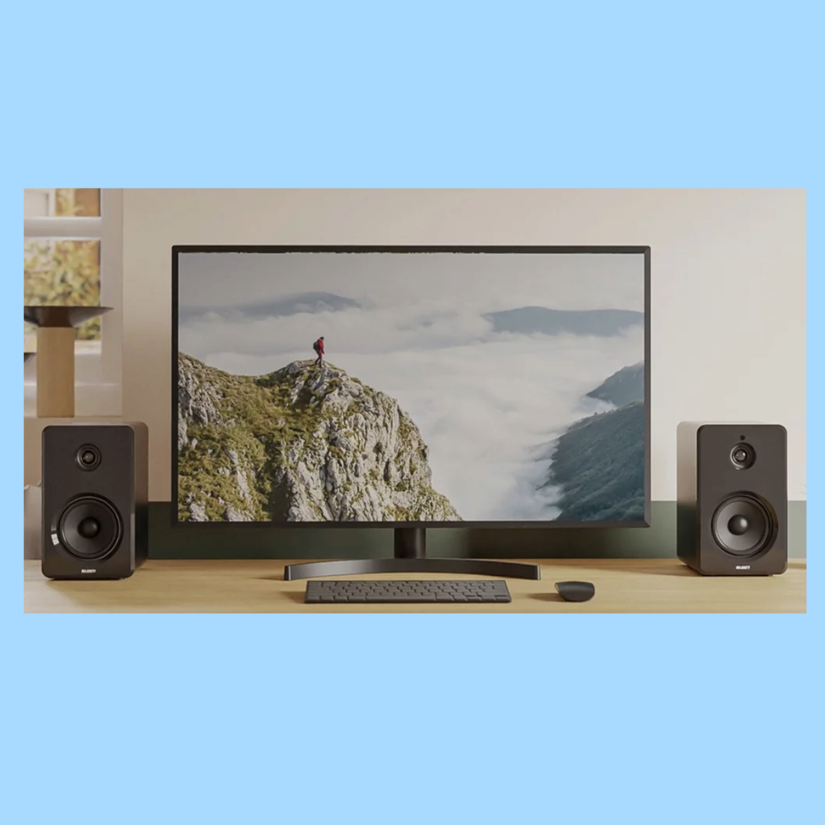 Majority D40 Bookshelf Speakers with Remote Control