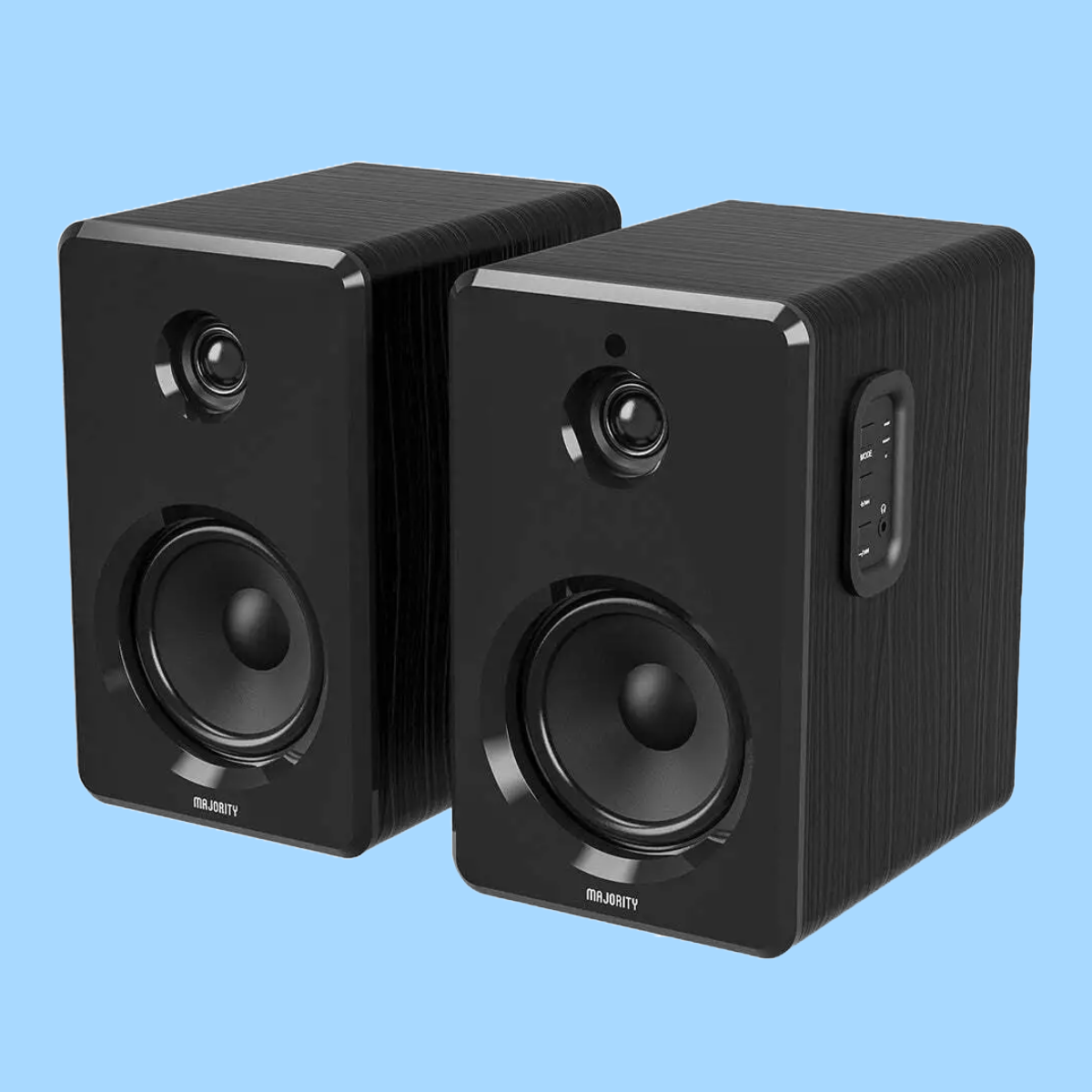 Majority D40 Bookshelf Speakers with Remote Control