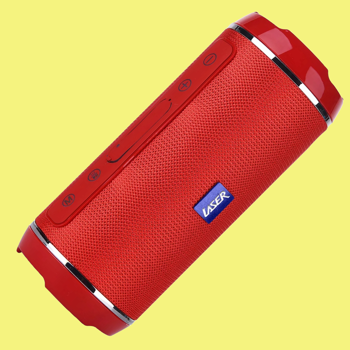 Laser - Bluetooth Cylinder Speaker - Red