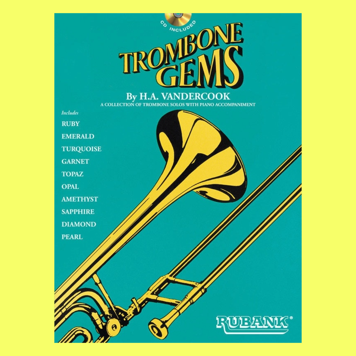 Rubank - Trombone Gems Book/Cd