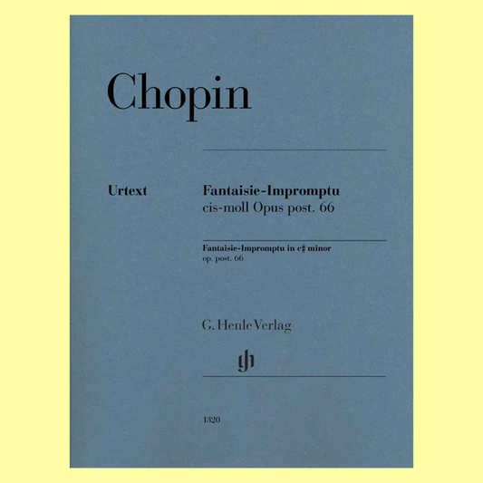 Chopin - Fantaisie Impromptu C Sharp Min Op Post 66 Piano