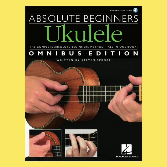 Absolute Beginners Ukulele Omnibus Edition Book/Ola