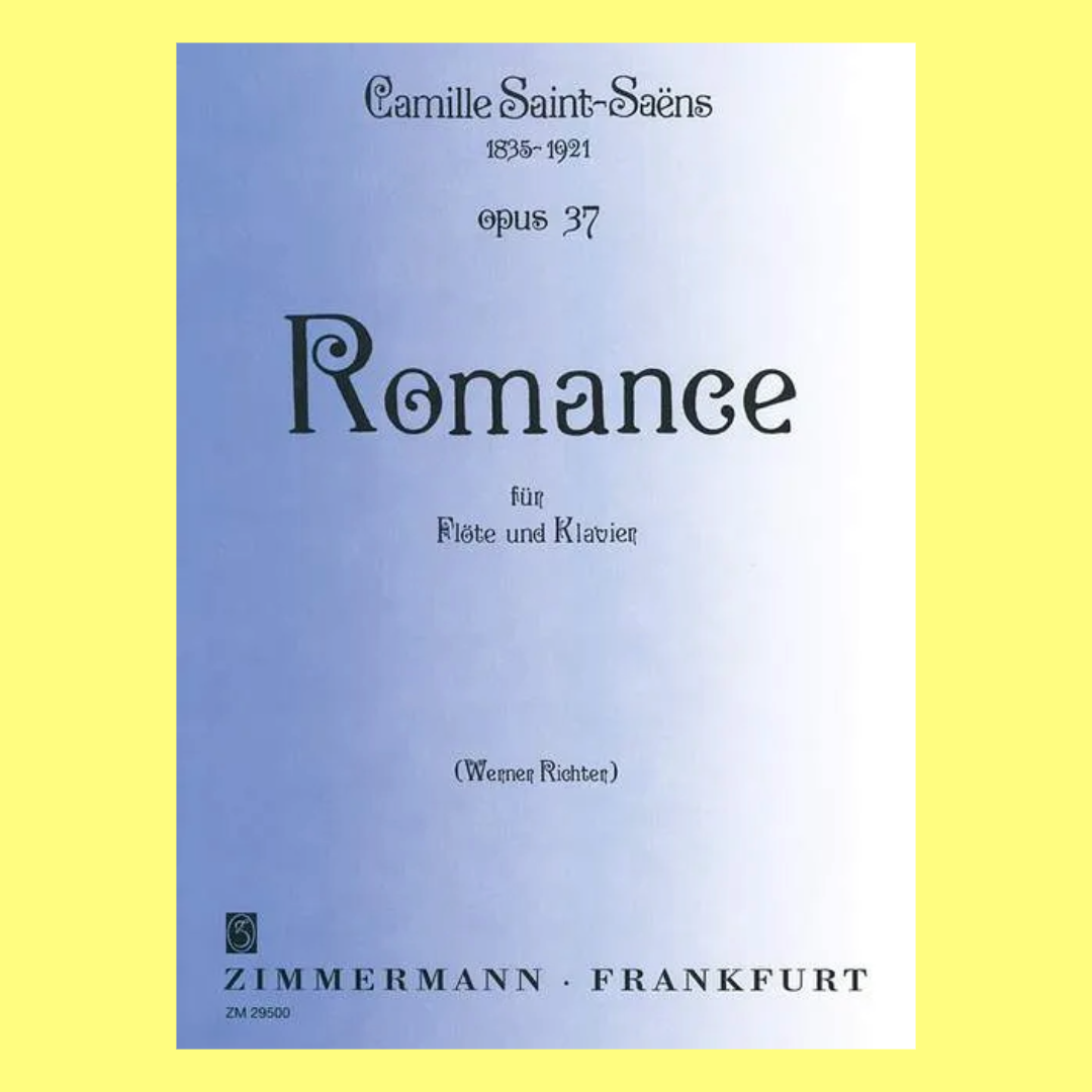 Saint-Saens - Romance Op 37 Flute (Or Violin)/Piano