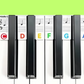 Removable Rainbow Silicone Piano Keyboard Note Labels - 88 Key (For Beginners)