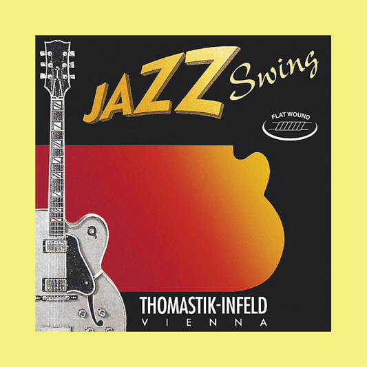 Thomastik Jazz Nickel Flatwound Single Electric Guitar String - Gauge 0.027