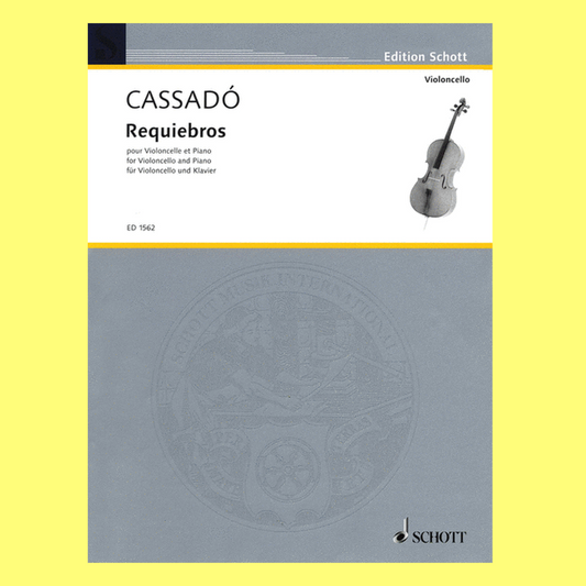 Cassado - Requiebros Cello/Piano