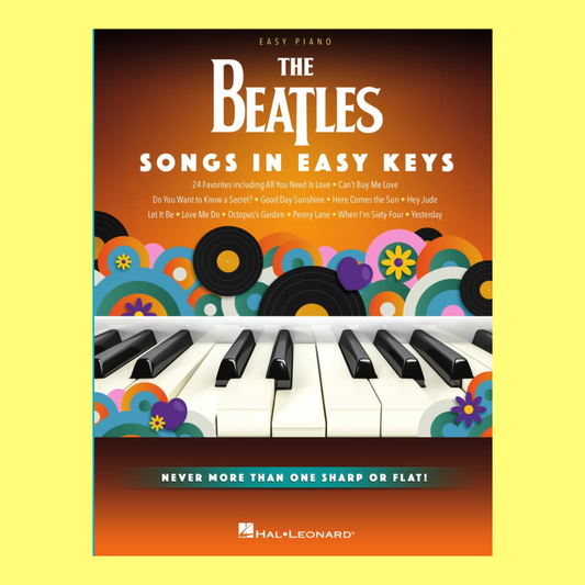 The Beatles - Songs in Easy Keys Book