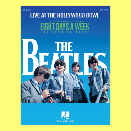 Beatles - Live At Hollywood Bowl Easy Piano Book