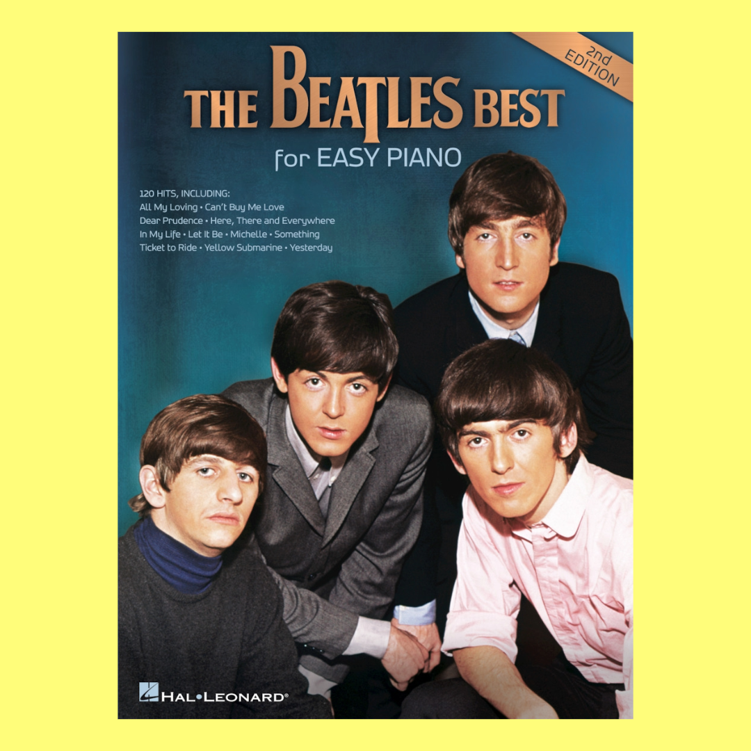 Beatles Best For Easy Piano 2nd Edition Book